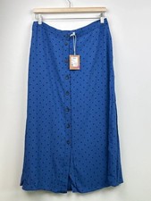 Joules Blue Polka Dot Button