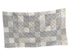 John Lewis kingside Anna Patchwork reversible  Quilted Bedspread