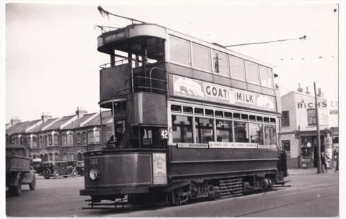 Vintage london transport tram - london,
