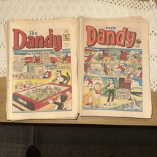 41x Dandy Comics 1972 - 1979 VG. Beano.