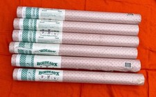 Vintage Crown Bordeaux Country Wallpaper Rolls X 6 rolls. Same Batch Number