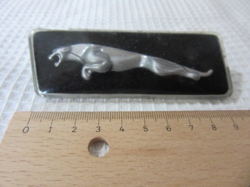 Vintage black silver jaguar - vintage,