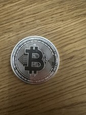 1oz Fine Silver Bitcoin Round