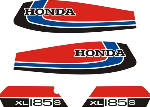Honda xl185s decal kit - honda,