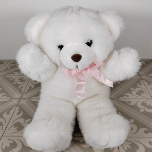 Debenhams teddy bear white - bear,