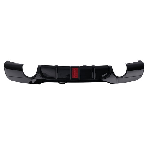 Rear diffuser dual exhausts - rear,