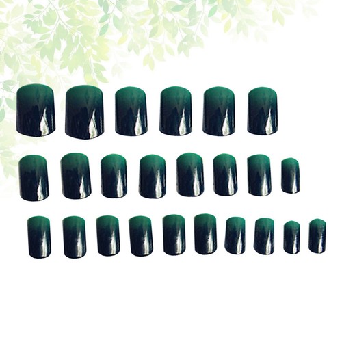 Pcs short fake nails - 24,