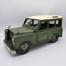 Lesser & Pavey Land Rover Countryman Tin Model Vintage Style 4x4 Car 33cm