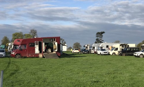 Photo 6x4 lorry park - park, at