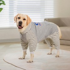 Large Dog CHIC Striped Coat