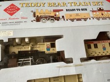 Aristocraft Trains Teddy Bear Trainset G Scale Boxed Very Rare