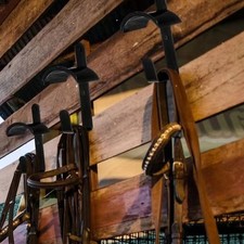 2PCS Wall Mount Saddle Rack