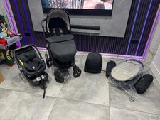 Black egg pram - egg,