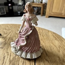 Wedgewood Figurine, The Coronation  Ball Spink Porcelain limited edition no 1834
