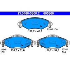 Ate 0460 5800 brake - ate, pad