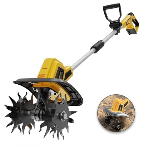 Cordless garden tiller - cordless,