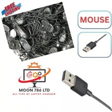 JOB LOT OF 100 MIXED USB OPTICAL WHEEL MOUSE/MICE USED CONDITION DELL MICROSOFT