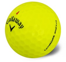 CALLAWAY CHROME SOFT/X YELLOW
