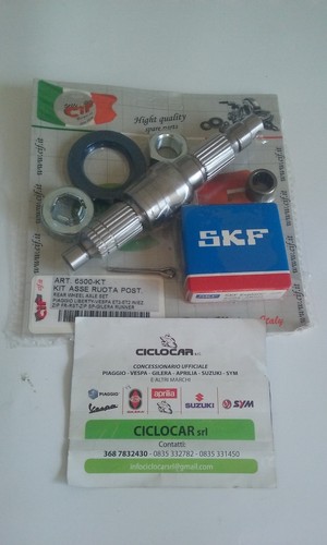Rear wheel hub axle type - rear,