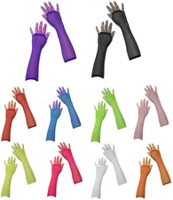 80's Neon UV Long Fishnet