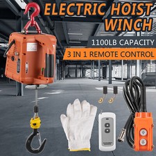 Electric Hoist Winch 3 in 1