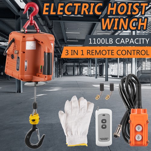 Electric hoist winch 1 - hoist, 3