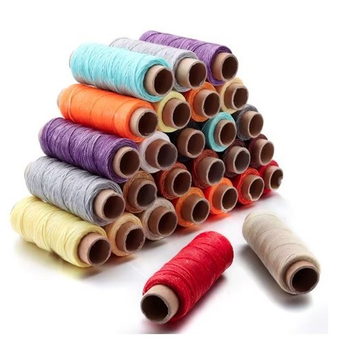 1mm waxed polyester thread - waxed,
