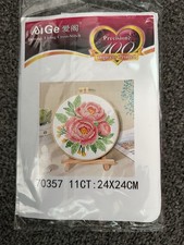 Rose theme cross - rose,
