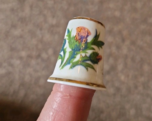 Vtg bone china - vtg, thimble