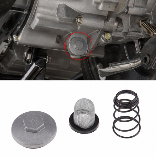 Engine oil drain - engine,