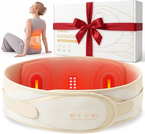 Back massager belt with - 3-in-1,