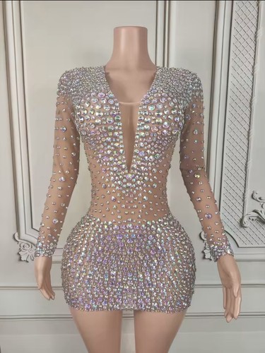 Stretch sparkly crystal - stretch,
