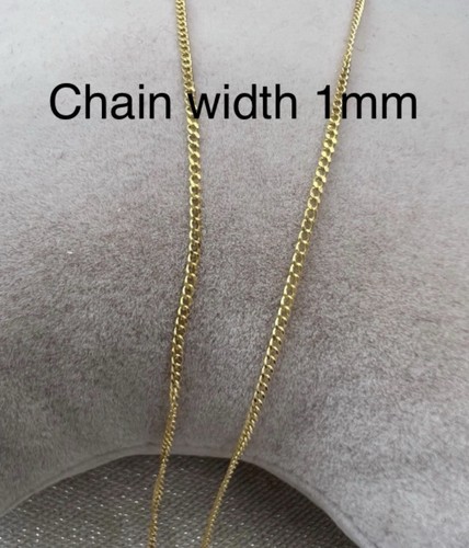 Solid 18ct gold dainty - gold,