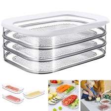 3 Layer Refrigerator Storage
