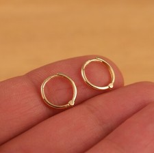 Genuine 9ct yellow gold plain - genuine,