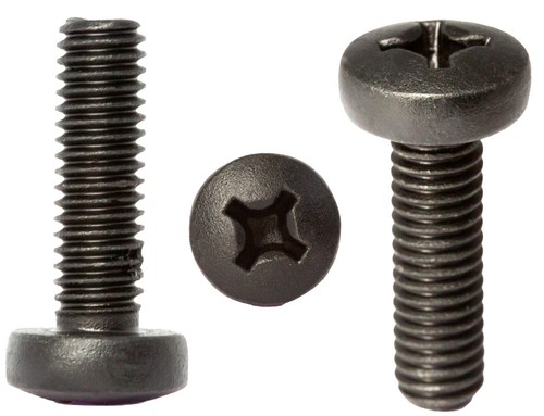 Black zinc flake phillips - zinc, pan