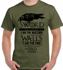 Game Of Thrones T-Shirt I Am The Sword Mens GOT Jon Snow John