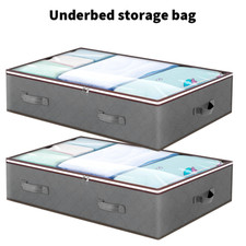 2x Underbed Storage Bags Set