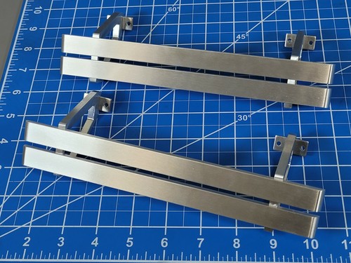 Aluminum pair side rail guard - pair,