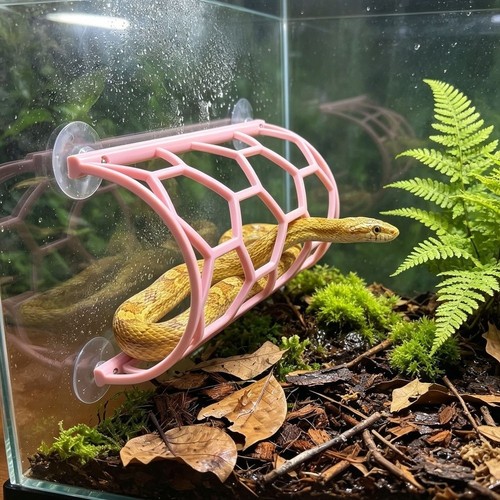 Snake climbing rack with for - rack,