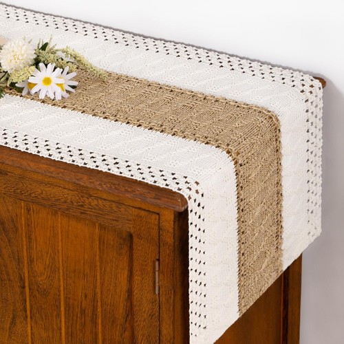 Boho table runner rustic - runner,