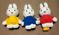 3 90s Small Miffy Rabbit Soft