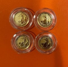 2020 Britannia 1/10 oz Gold Bullion Coin. Sealed, Protective Capsule