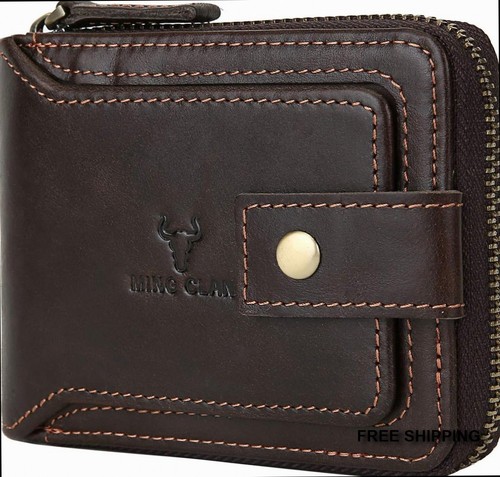 Cartera cuero hombre - cartera,
