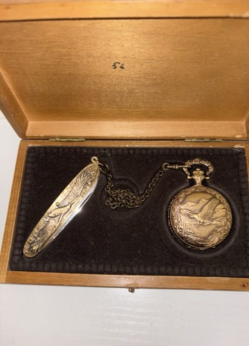 Vintage colibri eagle pocket - vintage,