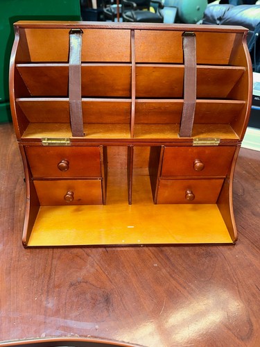 Vintage portable wooden travel - vintage,
