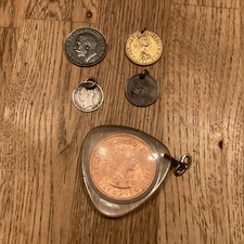Collection Of Old Coins Some Silver
