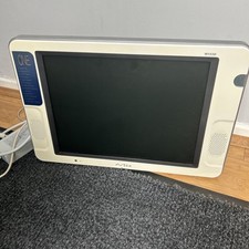 Avtex W153D 15" LCD Digital TV DVD Combo + Power Cable,  – Tested