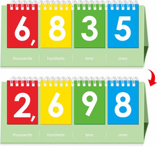 Freestanding Place Value Flip