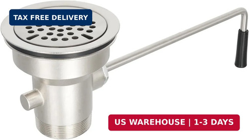 Inch commercial sink - 3-1/2,